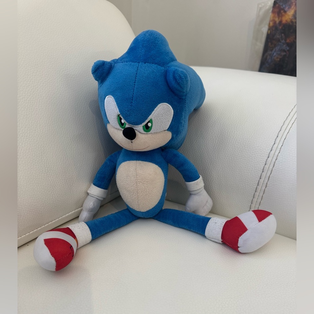 2022 Sonic The Hedgehog 2 The Movie SONIC 10" Inch Soft Plush Toy